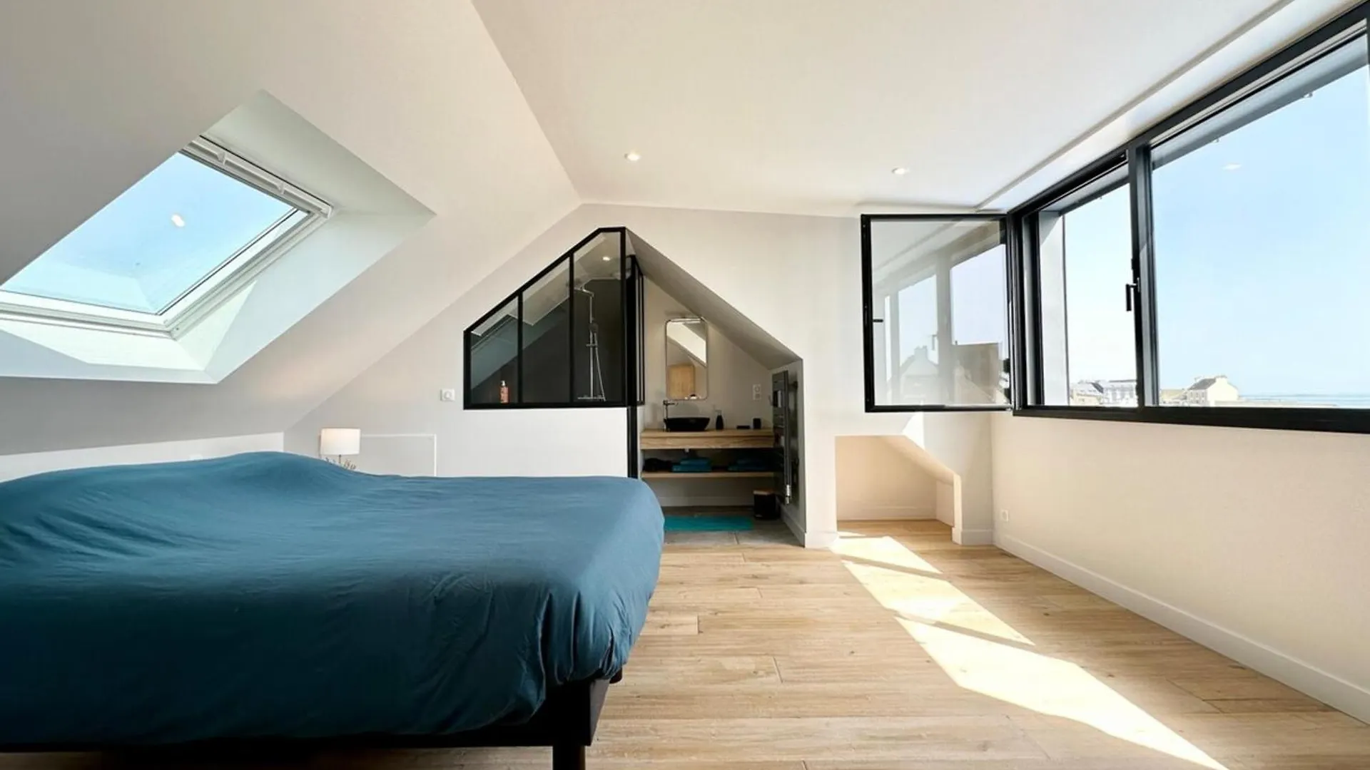 Luxury ! Contemporaine Neuve Vue Imprenable 180 Villa Ploemeur France