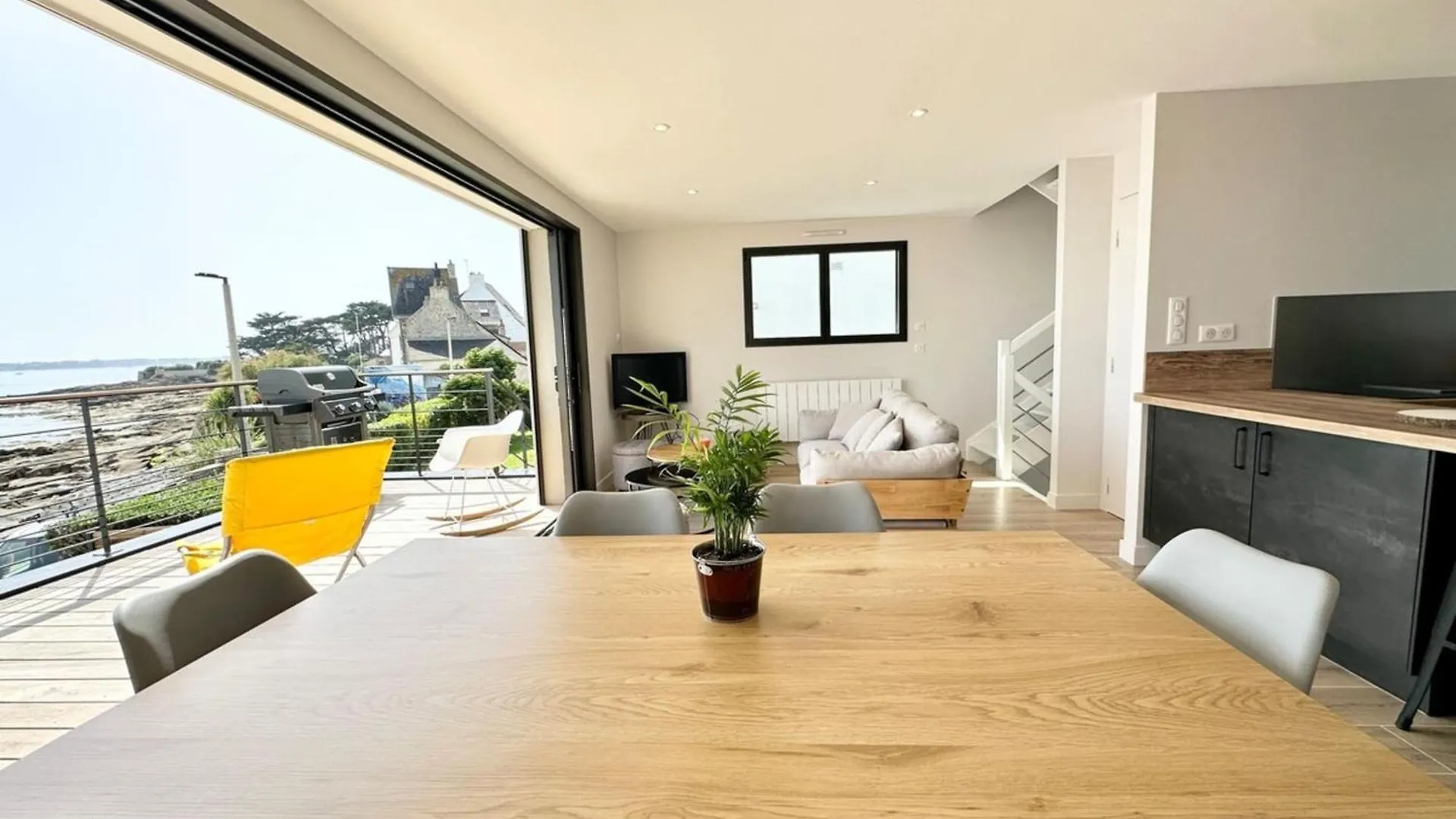 Holiday home Luxury ! Contemporaine Neuve Vue Imprenable 180 Villa Ploemeur France