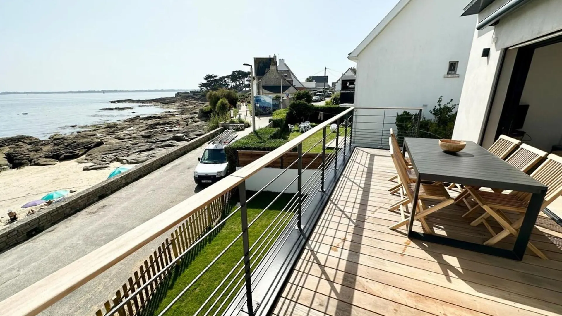 Luxury ! Contemporaine Neuve Vue Imprenable 180 Villa Ploemeur Holiday home